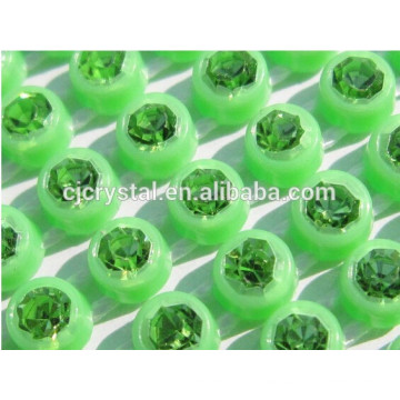 Crystal rhinestone banding Wholesale ,AB plastic Rhinestone trimming